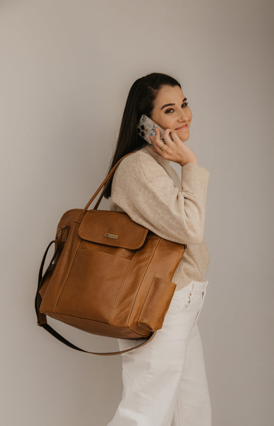 Classic Leather Sling Bag