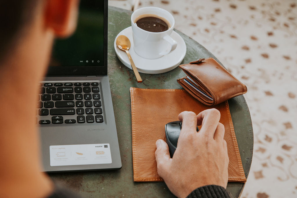 Double Leather Mousepad