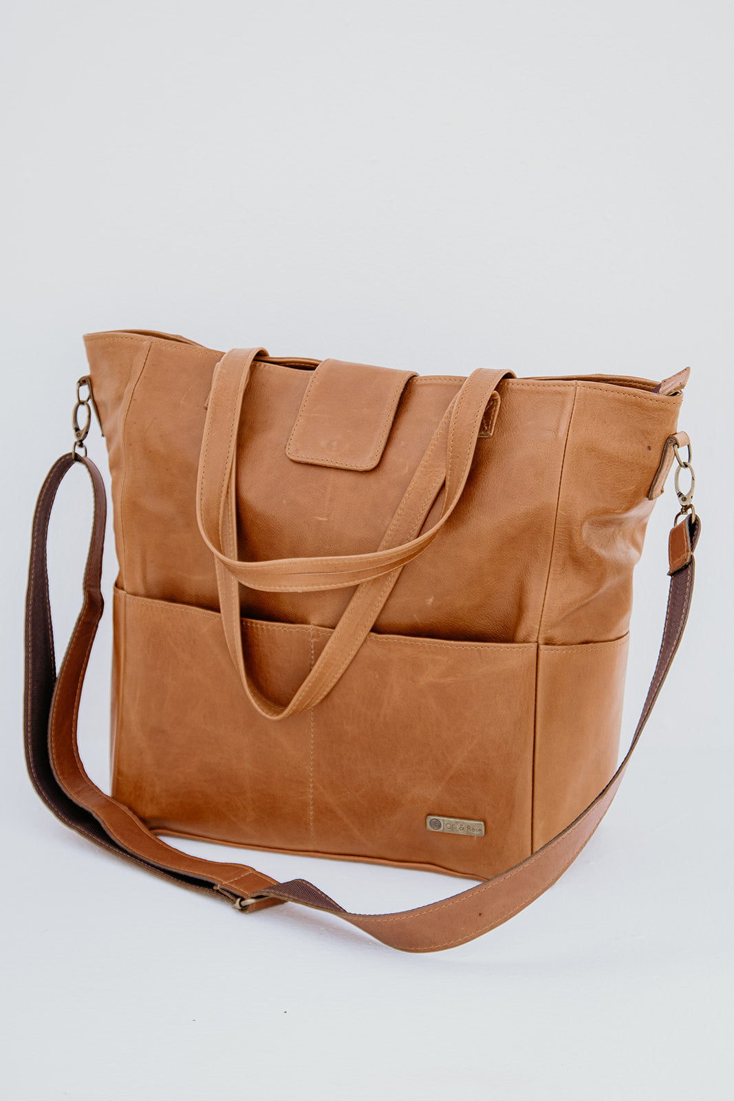 Leather Diaper Bags – Olli and Rose