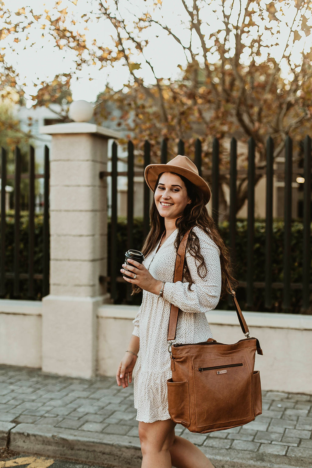 Funkymama Leather Backpack