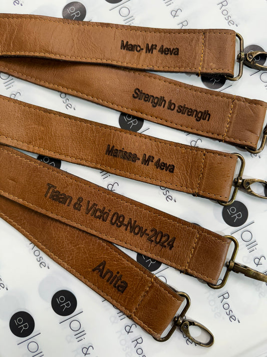 Product STRAP Name Engraving