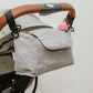 Pram Caddy Flap - Grey