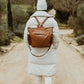 Funkymama Leather Backpack