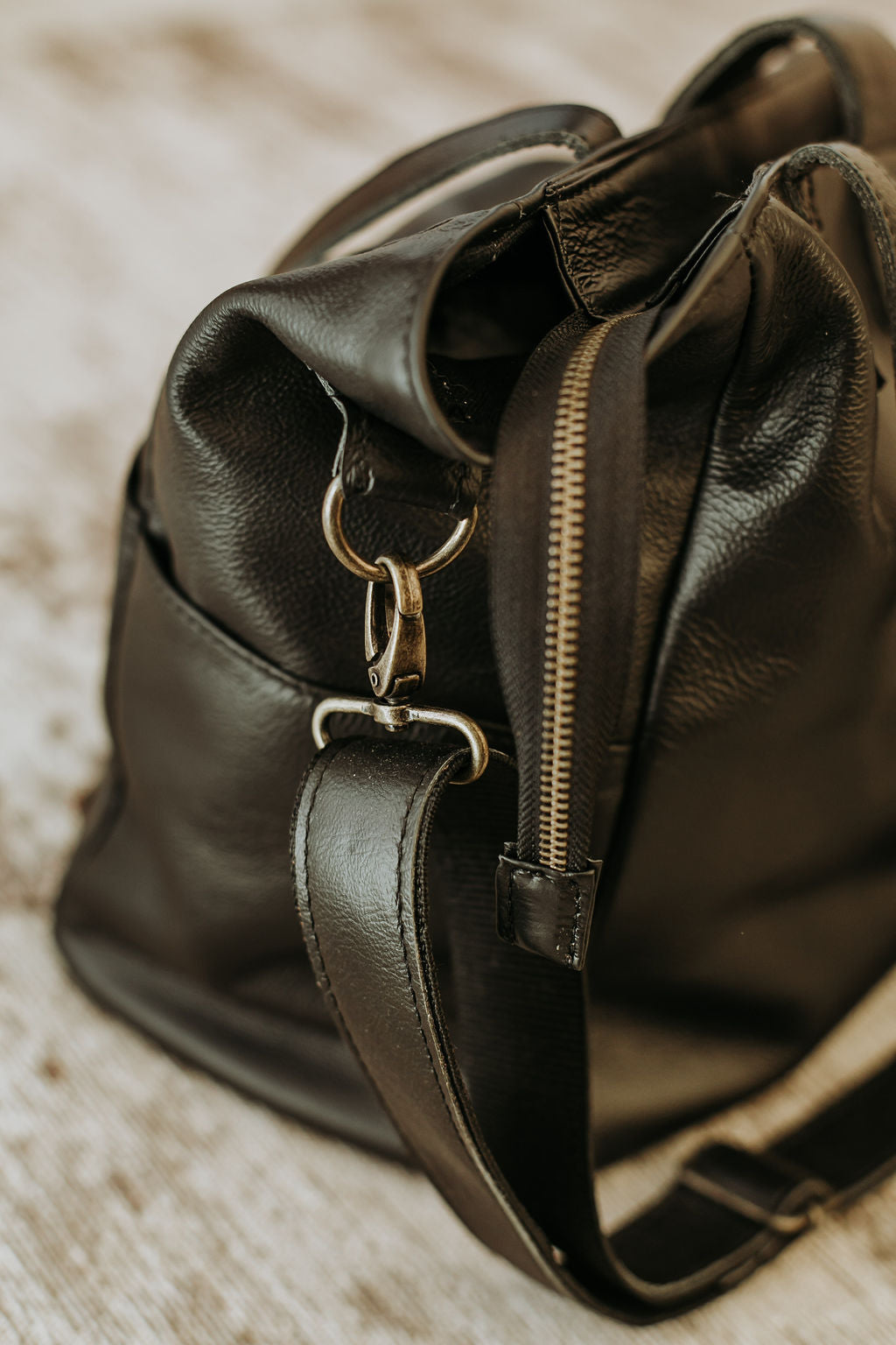 ON-THE-GO Leather Sling Bag