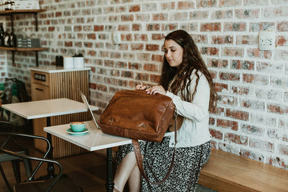 Back in time Laptop Bag