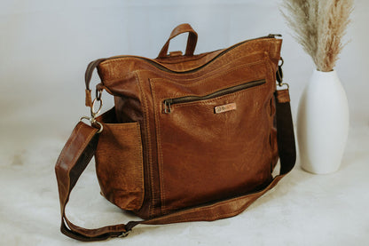 Funkymama Leather Backpack